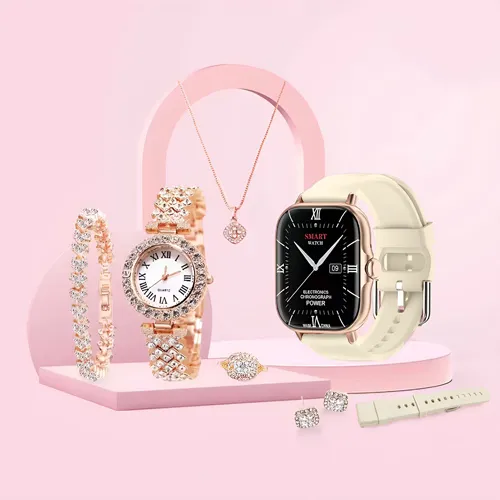 A58 Smart Watch & Jewellery Combo Price in Bangladesh - অরিজিনাল